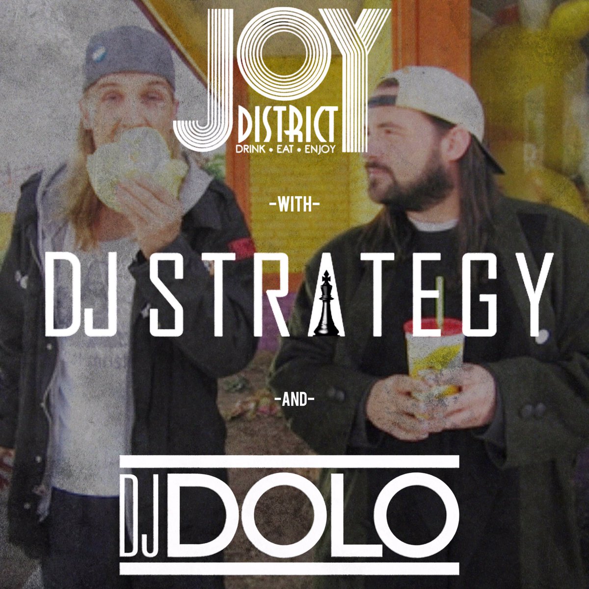 Join us tonight <a href="/JoyDistrictChi/">Joy District</a> we will be holding down the music and partying our asses off from 8-2