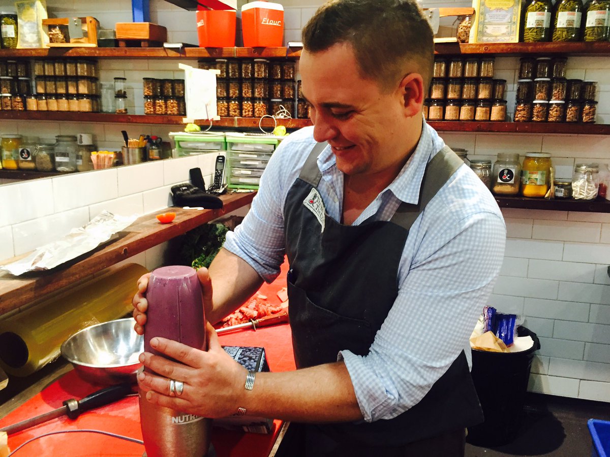 TheButcher_Chef's tweet photo. Fueling the team with #healthy smoothies https://t.co/zMwxlqGXb6