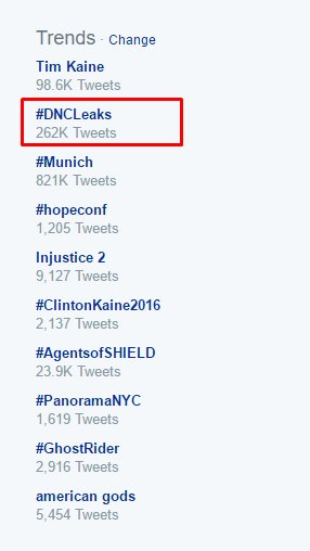 JoshJBow's tweet photo. Now you see it...now you don't... #DNCLeaks https://t.co/GA68cQFOLB