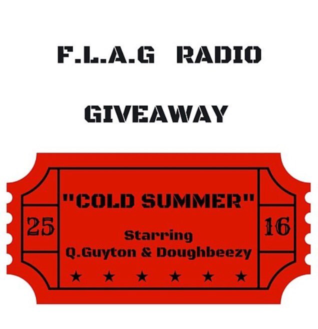 A_Nobodies's tweet photo. FLAG Radio Giveaway: Want a chance to win a tix to the premiere of, "Cold Summer" follow @flag_radio on Instagram https://t.co/lMDJjalGJK
