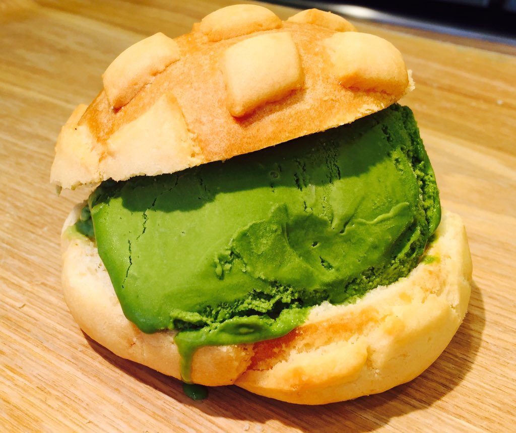 sweetroad5's tweet image. メロンパンアイス✨