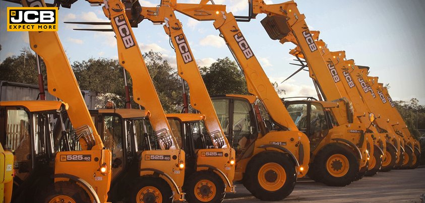 JCBIndiaLtd's tweet photo. #SaturdayFun Count the #Loadalls! https://t.co/VHdUr2hOg3
