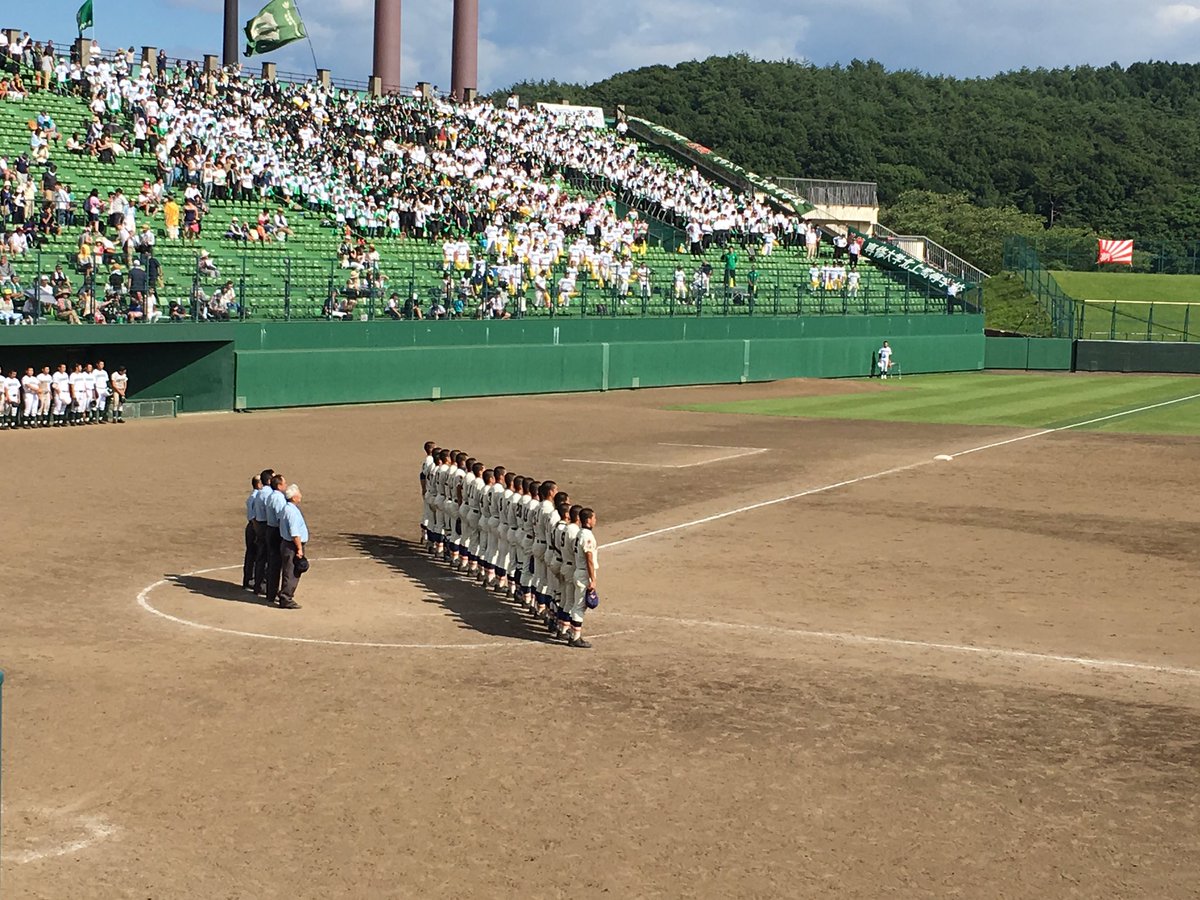 yocchi____bb's tweet photo. 【夏の高校野球岩手大会2016】
7/23 12:30~ 準決勝
盛岡大附属×専大北上

試合終了
盛附 |103 002  16| 13 H11 E0
専北 |000 000 30| 3  H7 E4 https://t.co/1OJnTW6jPk