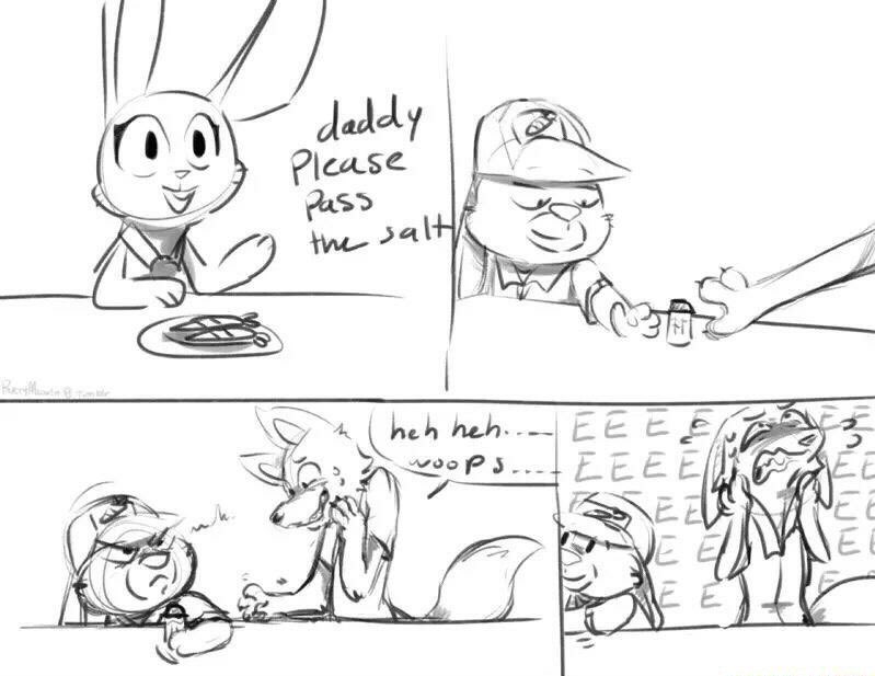 Ummmm I think I can explain! … or not… *pulls his own ears in embarrassment* #Zootopia