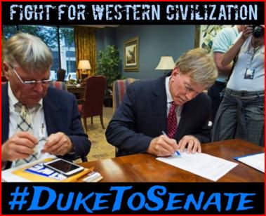 LionHearts2016's tweet photo. ... #Duke4Congress loves #Animals #Animalrights #Dogs #FightForWesternCivilization #PoliceLivesMatter @DrDavidDuke https://t.co/S1bIdG2f70