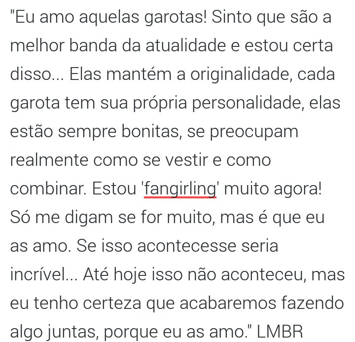 LittleMixBR's tweet photo. Cher Lloyd falando das garotas e uma possível colaboração em entrevista hoje https://t.co/XjfZ2CpwMl