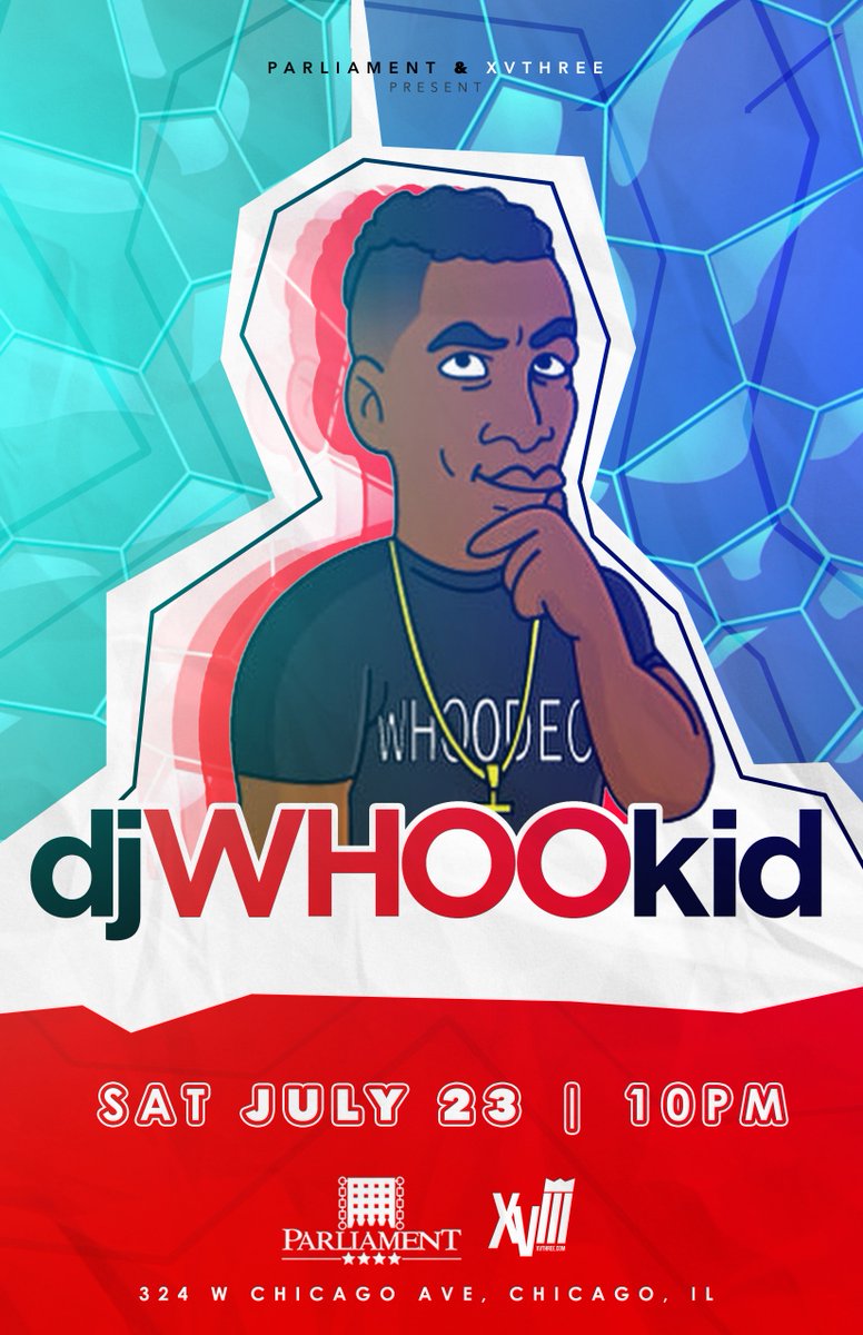 SwankPR's tweet photo. #MajorKeyAlert 7/23 @DJWhooKid will be spinnin LIVE @Parliament_Chi #MEDIALERT #RSVP >> https://t.co/Zfp6Httg9e << https://t.co/ZdMglFUtPI