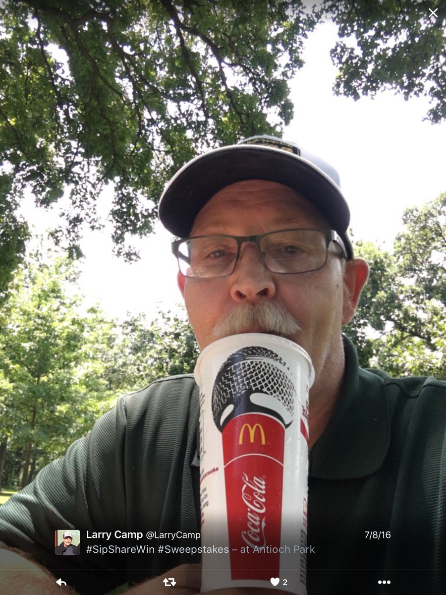 LarryCamp's tweet photo. #SipShareWin #sweepstakes https://t.co/NV3GhtrbBo