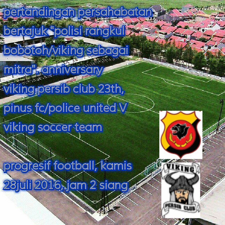 Bermitra dan berolahraga, bukan menyakiti. <a href="/BobotohID/">BobotohID</a> <a href="/VikingSoccer93/">Viking Soccer Team</a> <a href="/persibaingTV/">persib aing kompastv</a>