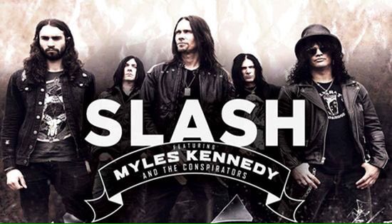 ElizeSlasher's tweet photo. Slash y su banda recientemente: SMKC Y junto a Myles, te amo mucho Kennedy❤️ https://t.co/cfgzJ2mAJM