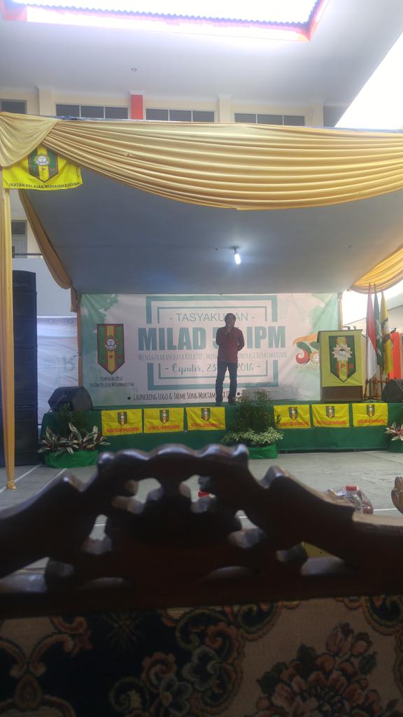 beritaIPM's tweet photo. Sambutan bang Raja di milad @PPIPM https://t.co/wkv2cvfIny