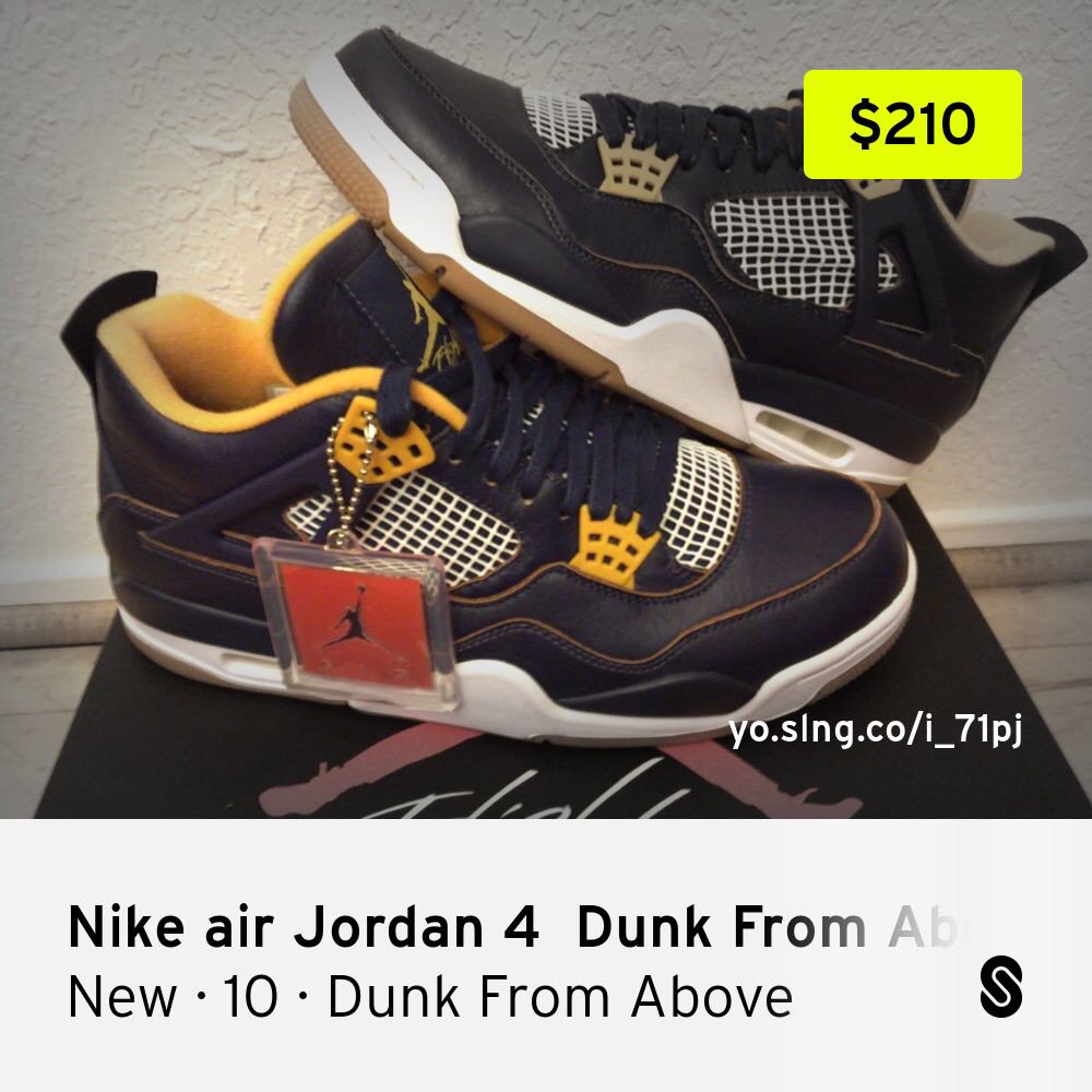 Jigs_Macky's tweet photo. I'm selling my Nike air Jordan 4 Dunk From A... · https://t.co/JqH7rl0PCz https://t.co/tAj89FJGDi