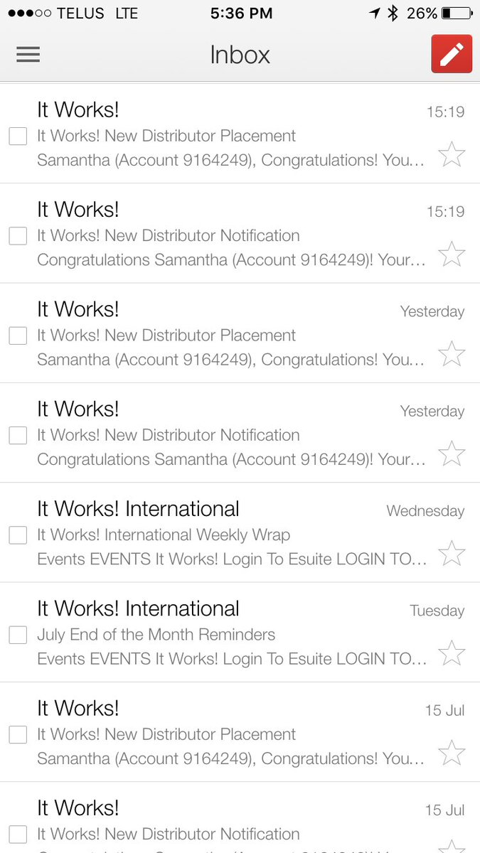 saamitworks's tweet photo. 1hr to get a free box of wraps in your starter kit! Love seeing this in my inbox #team #success #sahm #freedom #mom https://t.co/9oVzkNTuzH