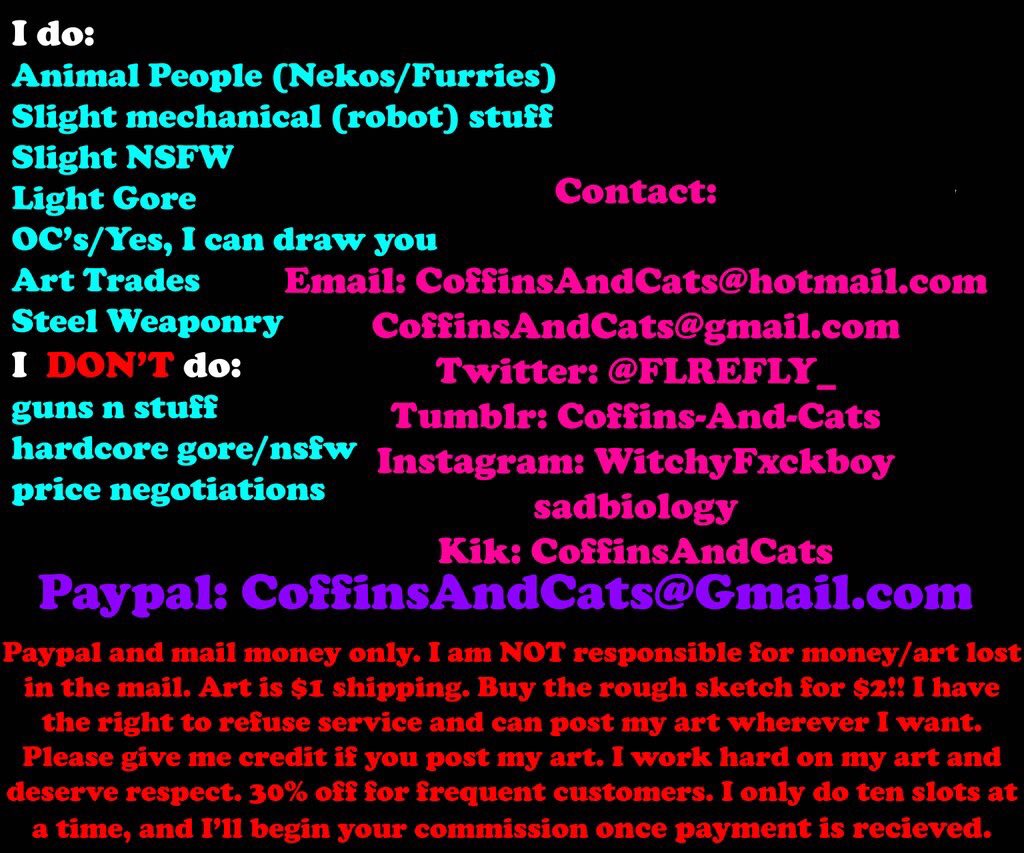 carcassludge's tweet image. 💖 Commission Page!
🌸 Retweets Appreciated!!
✨ DM if u wanna see more examples!!