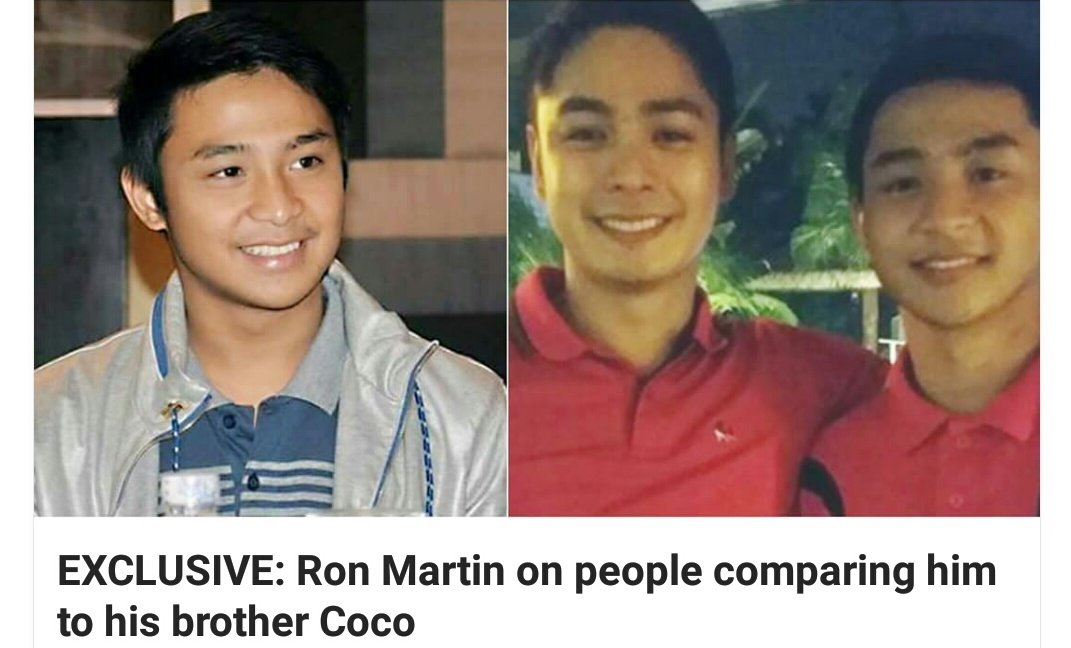 ABSCBN's tweet photo. Susundan nga ba ni Ron ang yapak ng kanyang Kuya Coco Martin? https://t.co/3Th4J97NFW https://t.co/MzirniuzpY