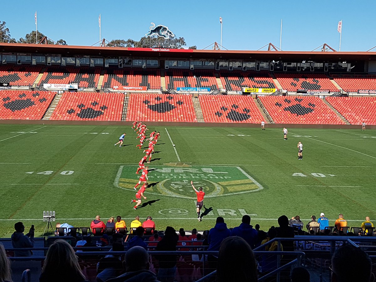 j_a_sampson's tweet photo. Supporting @England_RL Academy on their Australian tour. K.O. time c'mon boys! https://t.co/zrhmSB90mR