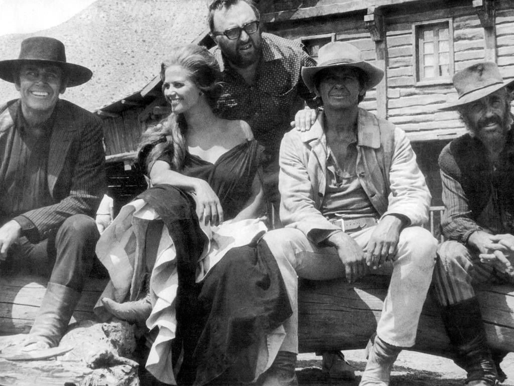 filmfest's tweet photo. Once Upon a Time in the West behind the scenes. #Fonda #Cardinale #Leone #Bronson #Robards #DailyFilmPhoto #Bts https://t.co/Opep0twpuD