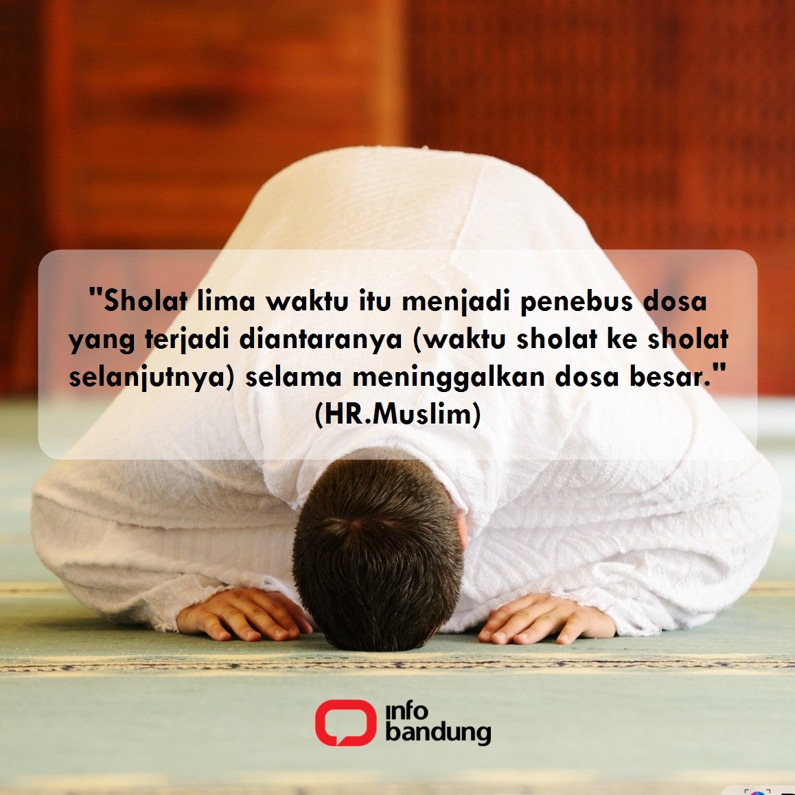 Waktu Dzuhur telah tiba. Mari menunaikan shalat Dzuhur tepat waktu :)