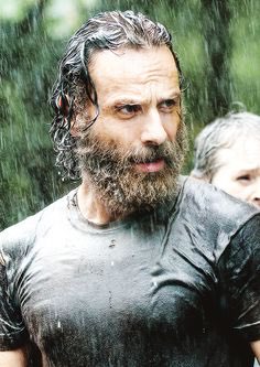 DanTheManHood's tweet photo. I will be forever jealous of Andrew Lincoln's beard growing abilities.😩 #RickBeard #TWD https://t.co/DNhNwWMaBy