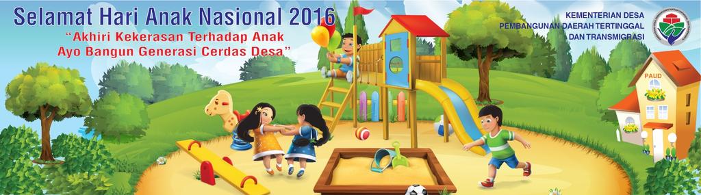 Semangat siang warga desa, Selamat Hari Anak Nasional 23 Juli. #StopKekerasanPadaAnak cc: <a href="/jokowi/">Joko Widodo</a> <a href="/marwan_jafar/">Marwan Jafar</a>