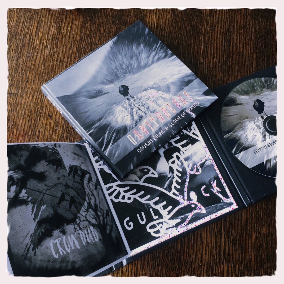 GloveOfBones's tweet photo. NEW @atrocityroad #digitalDIZZY release @GloveOfBones & #CousinSilas ORNITHOLOGY https://t.co/QsKwTURocJ https://t.co/jrxc2bEP8S