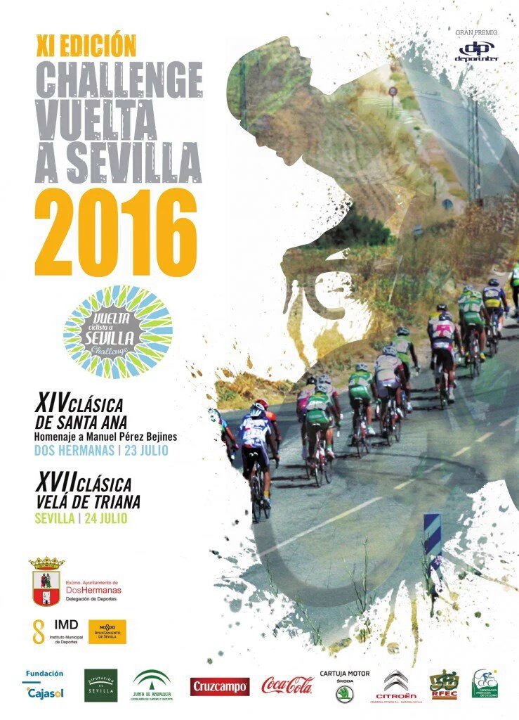 Hoy comenzamos con la XIV Edición de la Clásica de Santa Ana, ciudad de Dos Hermanas #VueltaSevilla #ClasicaSantaAna