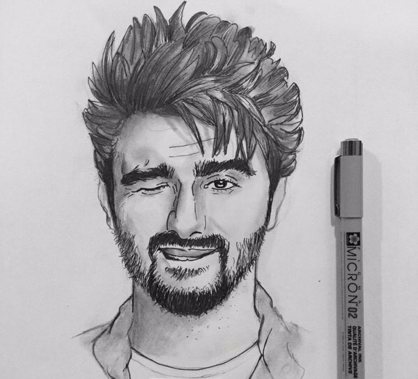 Pencil Sketches by ANIL Jaswani - Sketch progress of Arjun Kapoor step by  step. | Facebook