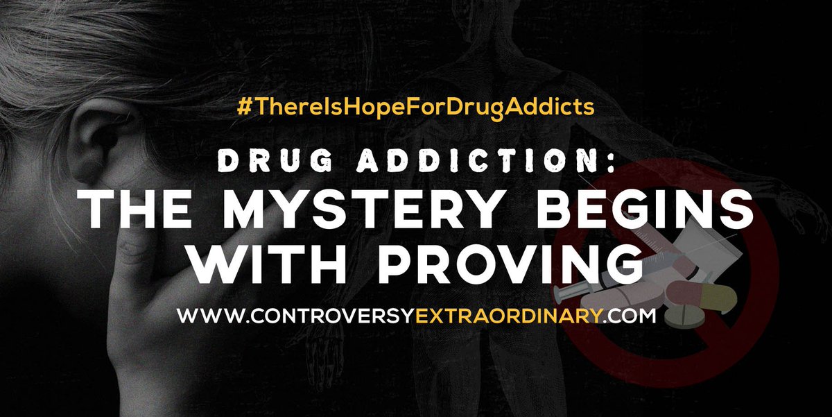 MrControversyX's tweet photo. Read my latest: Drug Addiction: the Mystery Begins with Proving
https://t.co/2uCaYcY7MA
#ThereIsHopeForDrugAddicts https://t.co/ZwFBG9gJZE