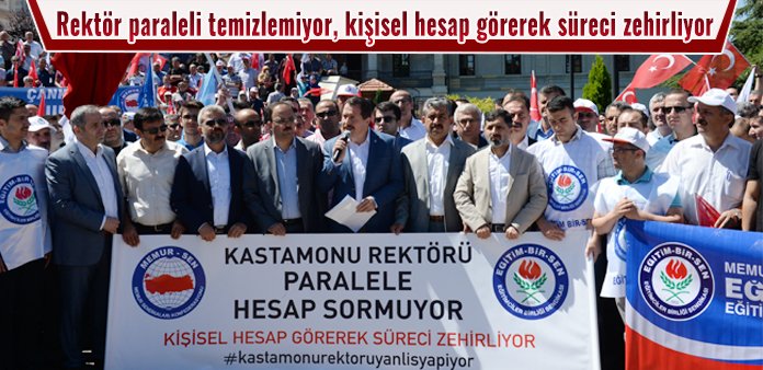 Rektör paraleli temizlemiyor, kişisel hesap görerek süreci zehirliyor
egitimbirsen.org.tr/ebs/manset/379…