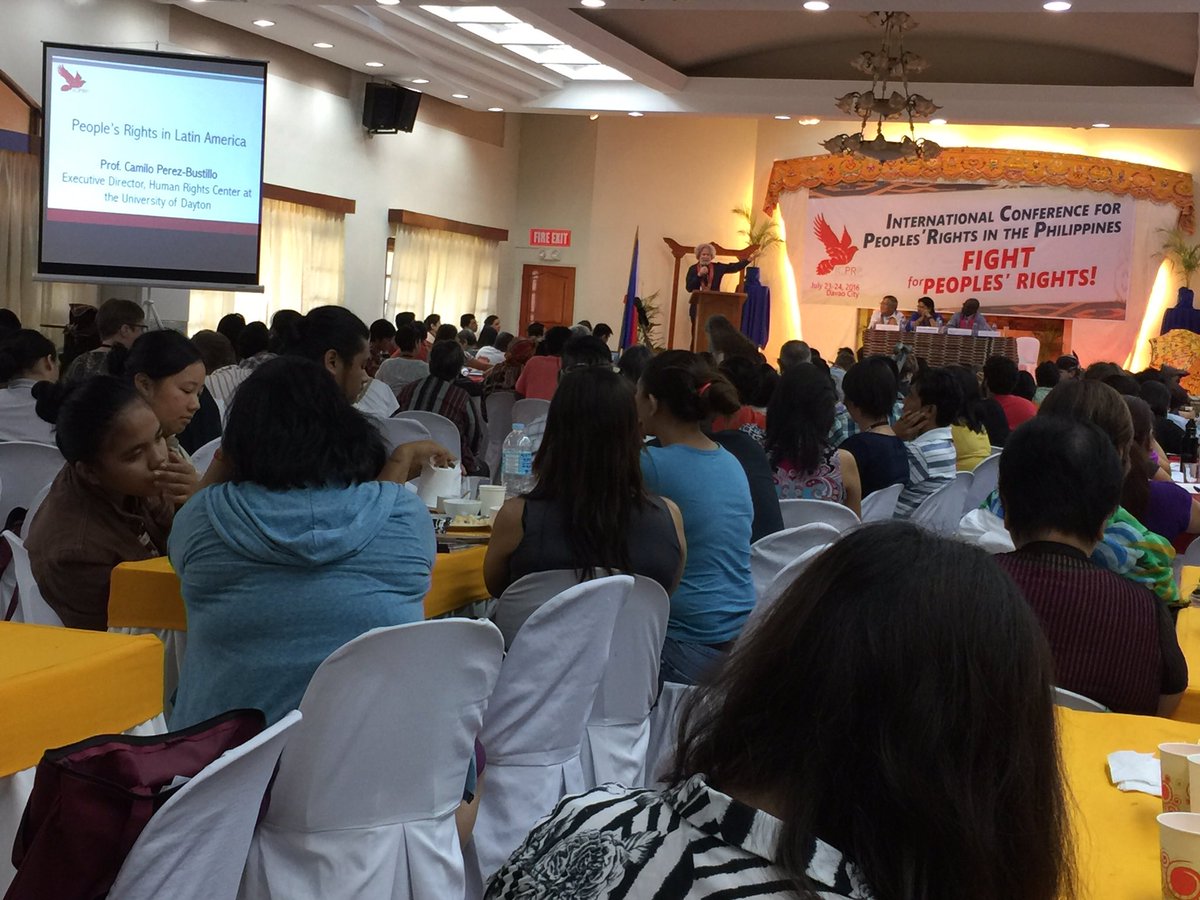 rommelkamakura's tweet photo. Prof.Camilo Perez-Bustillo,HR Centre,Uni.of Dayton talks about Peoples' Rights in Latin America
@CHRPUK 
#ICPRP2016 https://t.co/UWwWyr6jVs