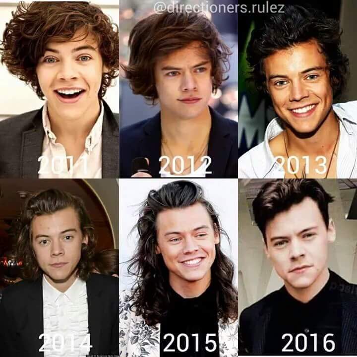 clydxxx's tweet photo. OMG #6YearsOfOneDirection  Harry's hair thooo https://t.co/0h7UhYr7Cg