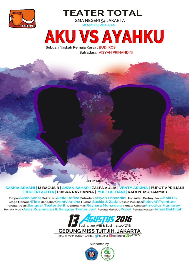 Teater Total SMAN 54 tweet media