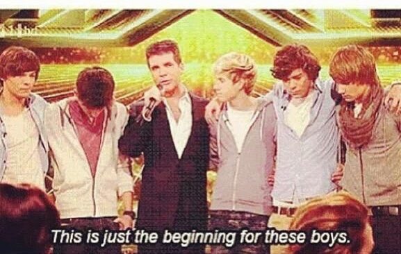 1DFamParadise's tweet image. Simon was so right it was just a beginning and it's been 6 years today its insaneeee 

#6YearsOfOneDirection
