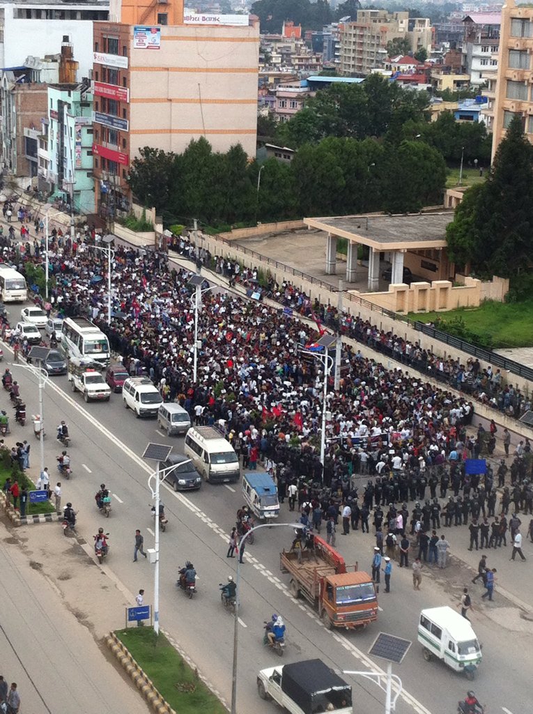 डा केसीको समर्थनमा सडकमा नागरिक आवाज । #बानेश्वर