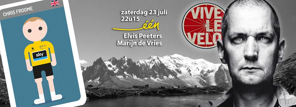 De voorlaatste Vive le Vélo! Te gast zijn Elvis Peeters en <a href="/marijnfietst/">Marijn de Vries</a>.
Afspraak vanavond om 22u15 op @een.