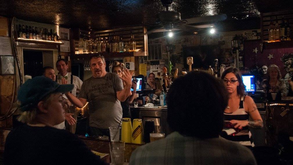 LGBTicons's tweet photo. Joe’s NYC Bar – social commentary in a time of turmoil https://t.co/JyGZdklrFE https://t.co/mQPbWcjLZf