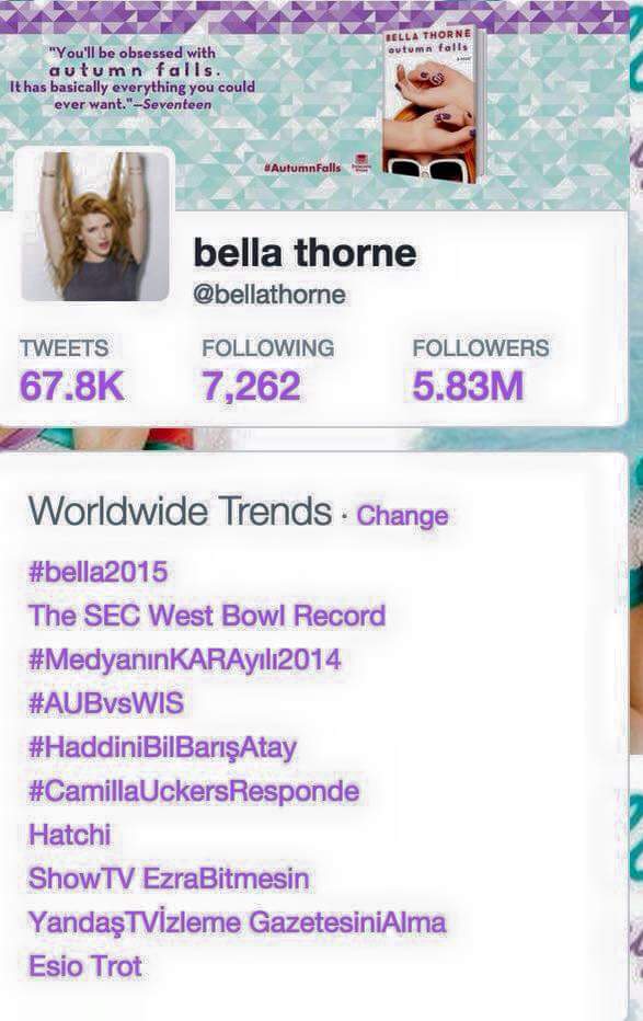 iemagazinn's tweet photo. @bellathorne https://t.co/O15nOfprEE