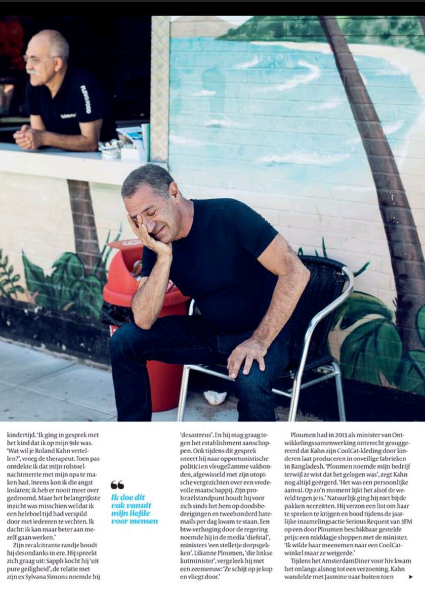 Linda_VanRijn's tweet photo. Interview met Roland Kahn in de #Volkskrant 2/2 https://t.co/Y4dvMzT4UO