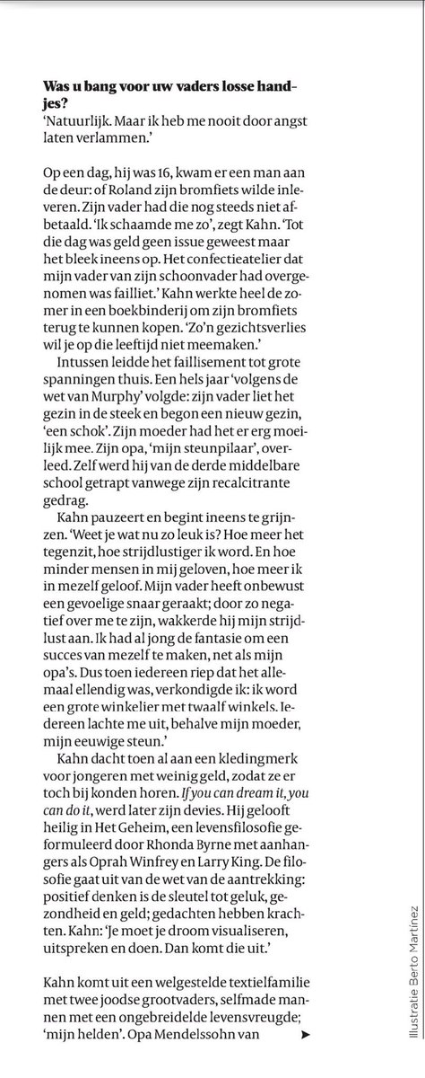 Linda_VanRijn's tweet photo. Interview met Roland Kahn in de #Volkskrant 1/2 https://t.co/hBwPdKQmJ0