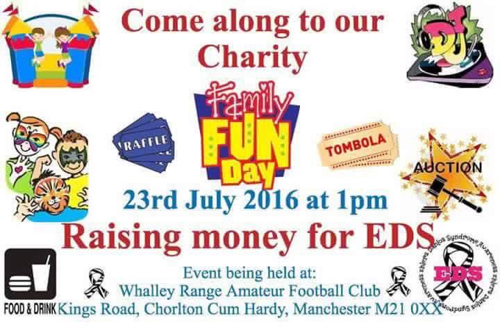 AJsChallenge's tweet photo. Today Susan Webb is hosting a Family Fun Day from 1pm in memory of her daughter Louise #vascularEDS https://t.co/CtxQYRYd3y