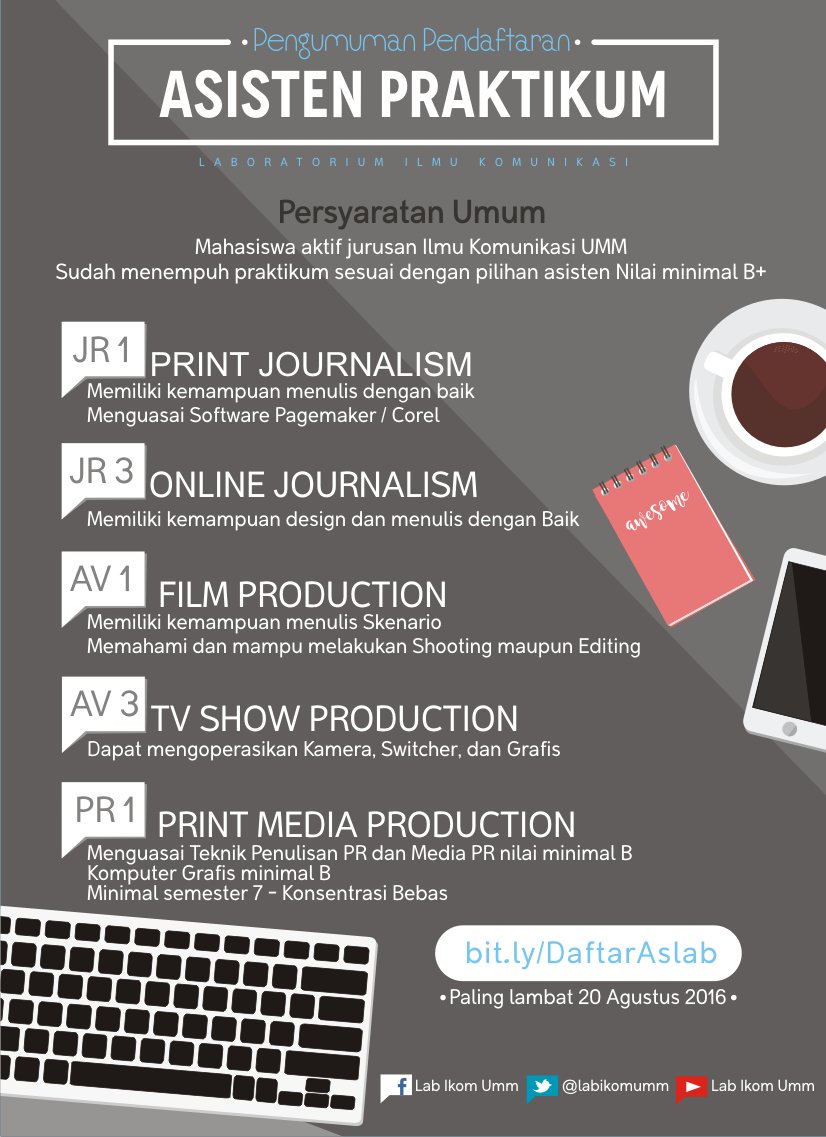 Lab Ikom UMM tweet media