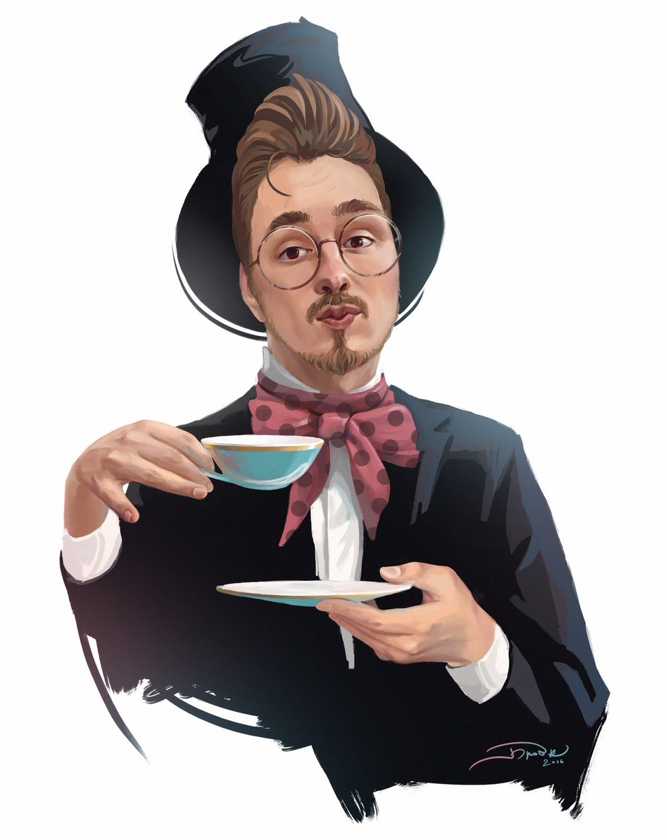 SimulatorSim_'s tweet photo. Вовчик! с прошедшим тебя днём варенья!  
#digitalart #illustration #myartwork #artoftheday #шляпник #sketch #graphic https://t.co/MYh22QEnnm