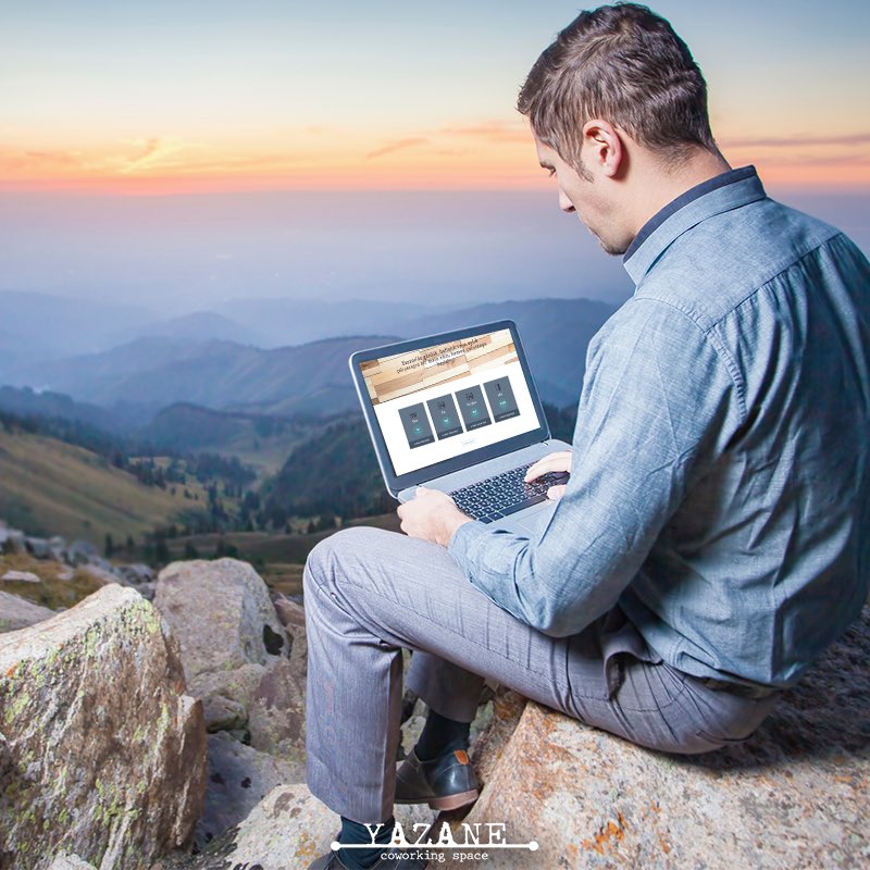 Günlük kullanım için yer aramanıza gerek yok! Yazane’de internet de var, ikramlar da. :) #yazane #network #ofis