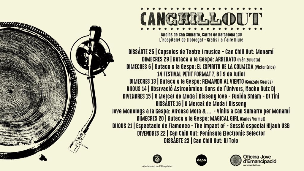 LHJoventut's tweet photo. Si no tens plans per avui es perque no vols! #EstiuJoveLH on fire amb #CanChillout #EatStreetLH i #SurvivalZombieLH👯 https://t.co/SwZzOLpBYK