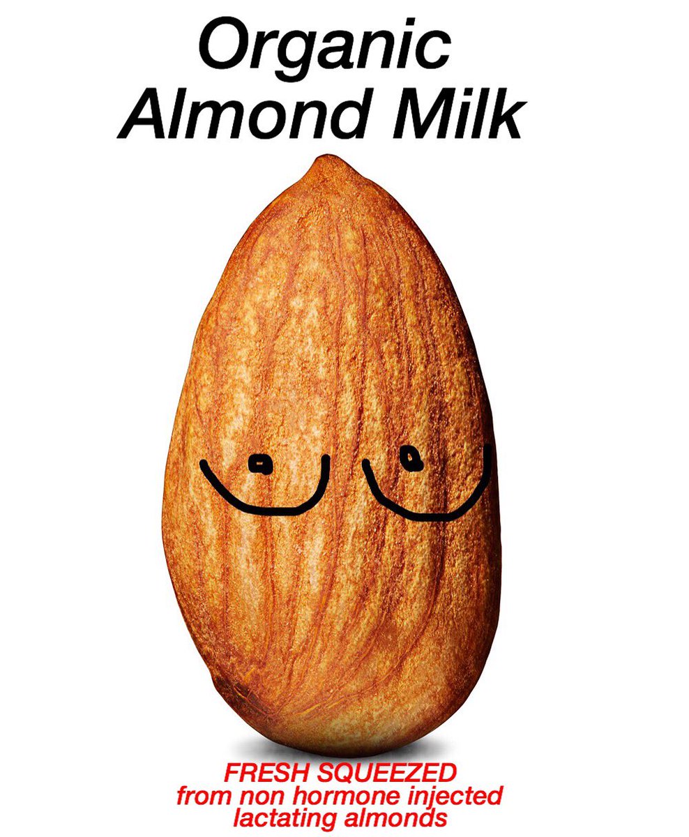 Almond with tits