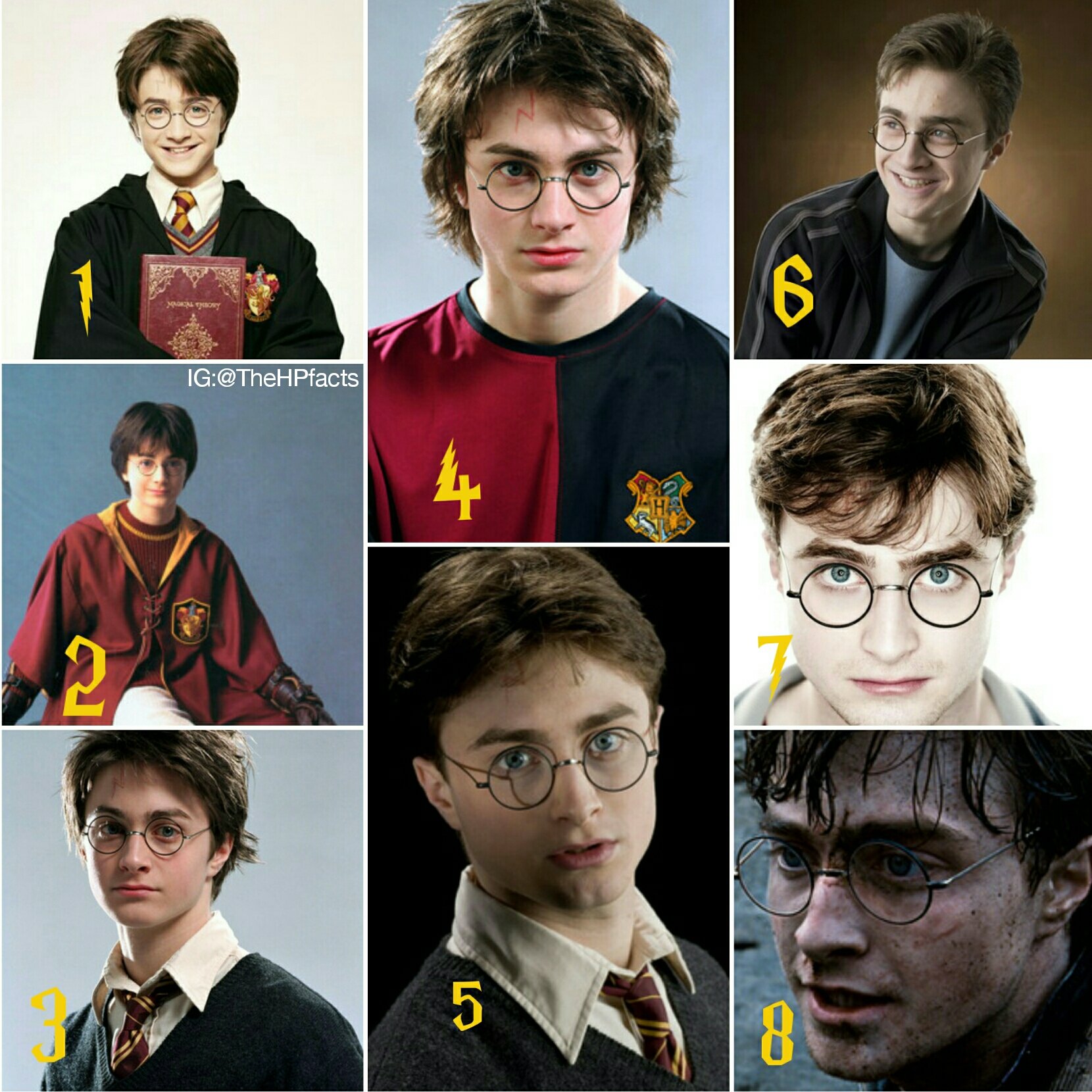 Harry Potter Through The Years Images and Photos finder