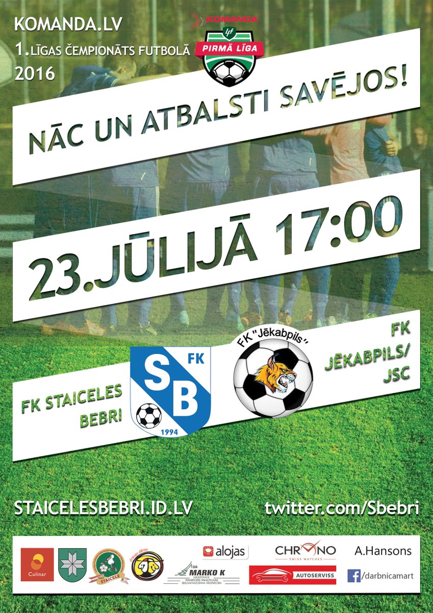 FK STAICELES BEBRI (@sbebri) on Twitter photo 