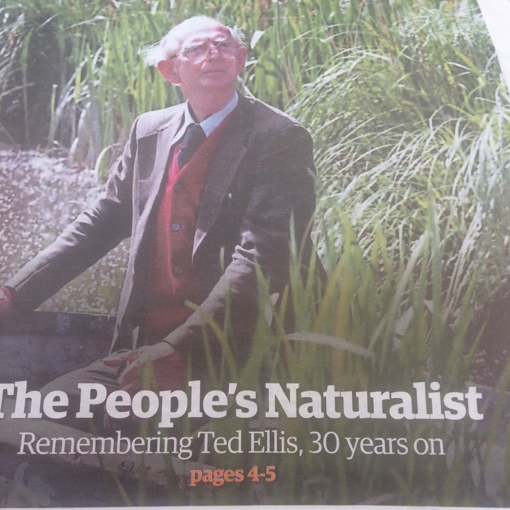 MikeBrownMBP's tweet photo. Lovely @EDP24 where has time flown? such an inspiration to me as a youngster in #Norfolk  #TedEllis #Naturalist https://t.co/T4WydrbbB7