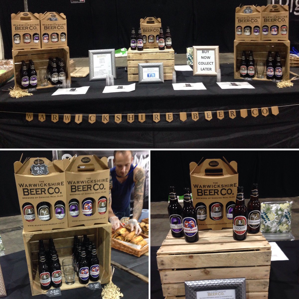 @Warks_Beer_Co <a href="/Midlandsfdfest/">Midlands Food Fest</a> <a href="/WhatsOnWarwicks/">Warwickshire What's On</a> all set up. Try, taste &amp; buy some great local products today.