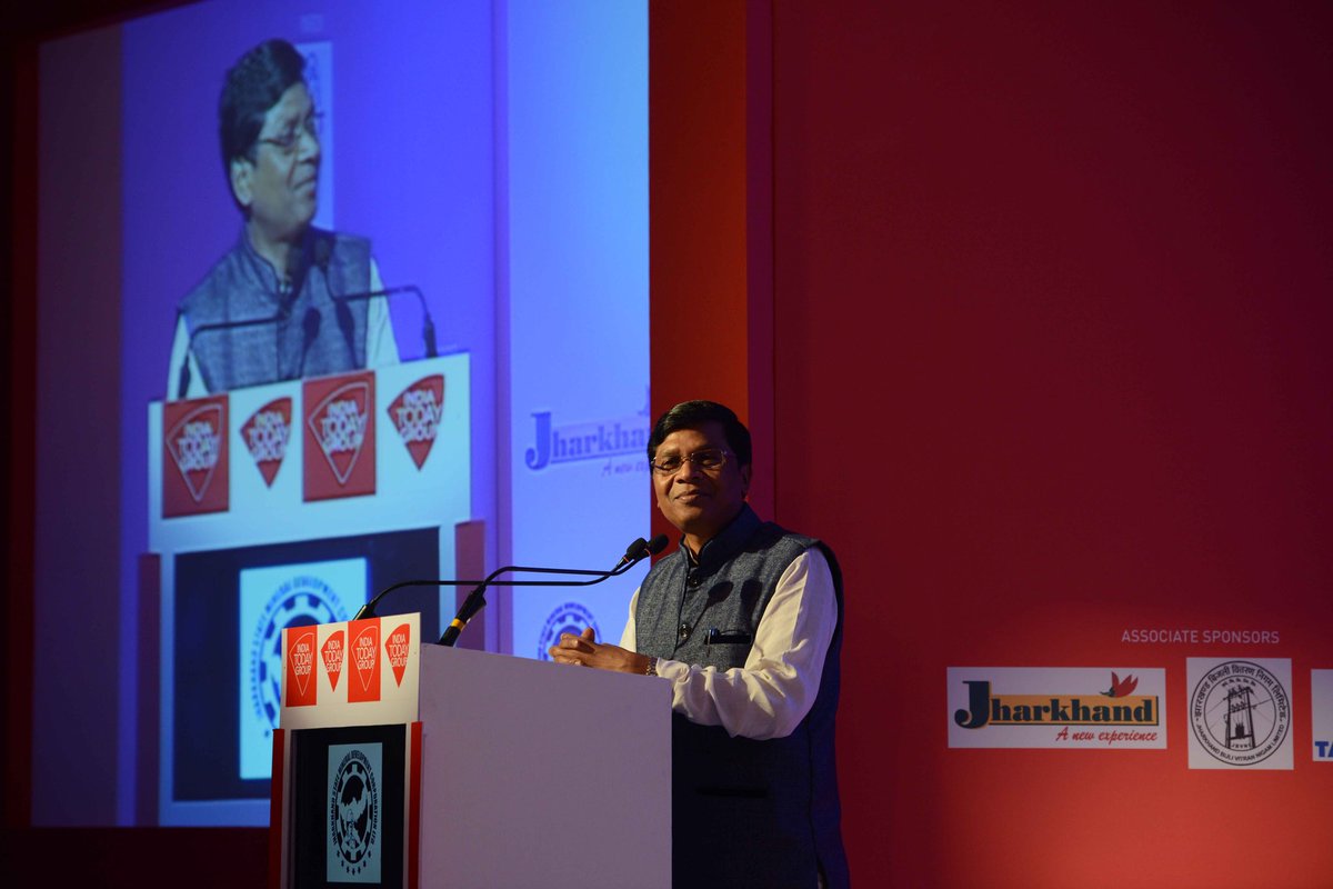 SbhagatBJP's tweet photo. Attended #thestateofthestate conclave @IndiaToday shared and heard many valuable views about #journeyofjharkhand https://t.co/LPdBujh4mT
